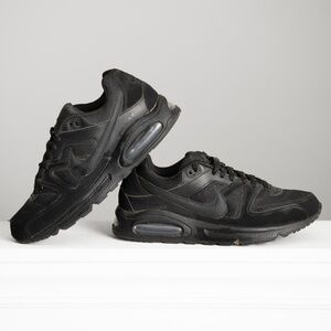 Nike Air Max Command Triple Black Sneakers 629993-020 Men's Shoes Size 10.5